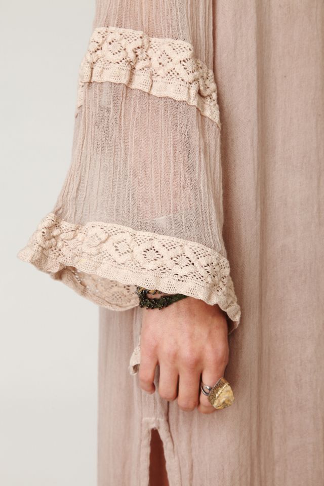 Tropical Hooded Maxi Gown #2