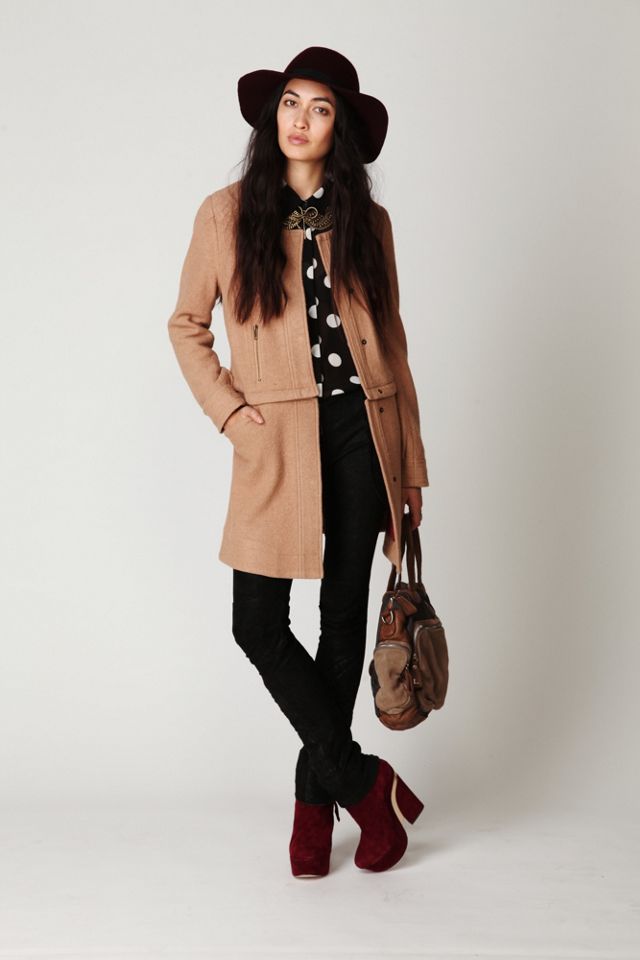 Free people 2024 wool coat