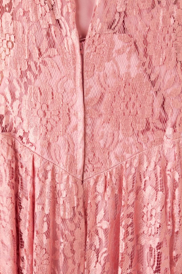 Vintage Pink Lace Princess Dress #4
