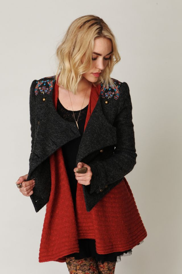 Picchi Embroidered Coat #1