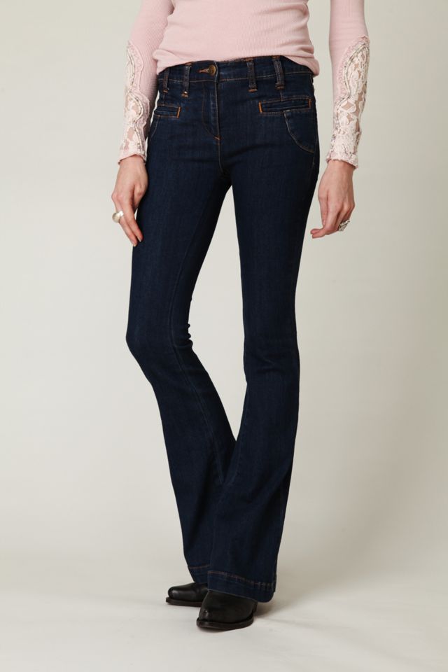 5-Pocket Flare Jean #1