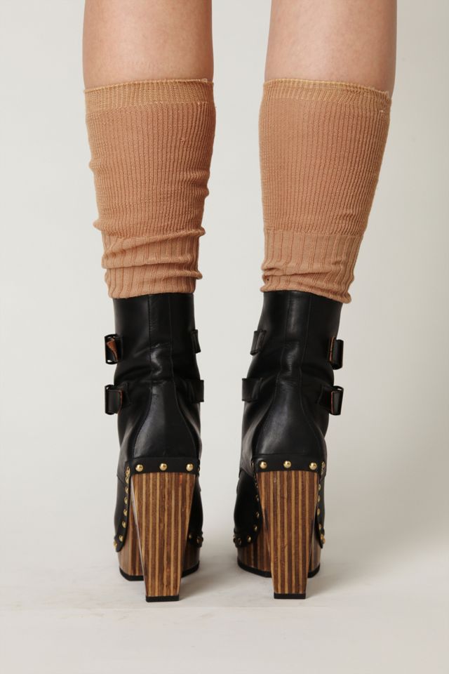 Conviction Wood Heel Boot #2