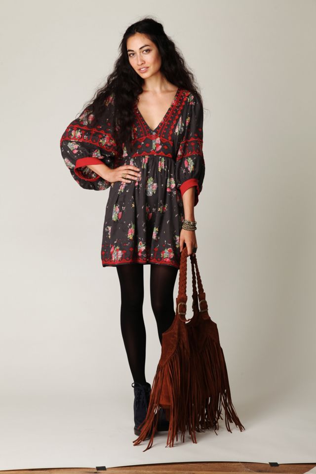 Maharani Bubble Sleeve Dress #4
