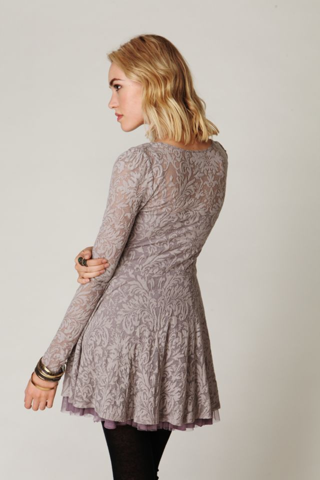 Floral Lace Fit and Flare Dress #2