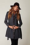 Double Breasted Tie Wool Coat #1