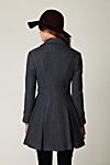 Double Breasted Tie Wool Coat #2