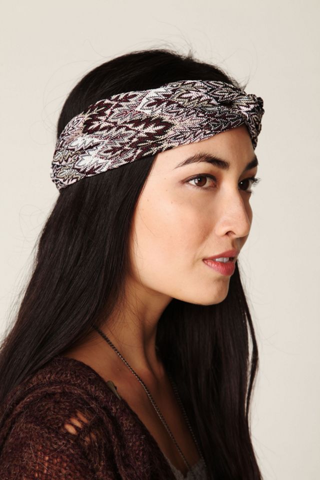 Zig Zag Turban Headband #4