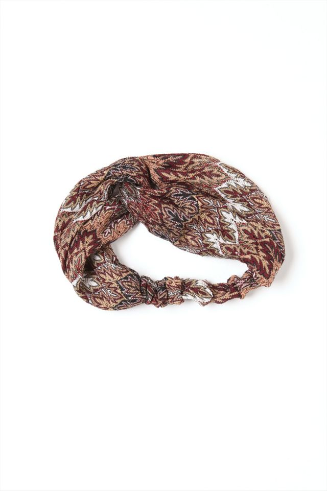 Zig Zag Turban Headband #5