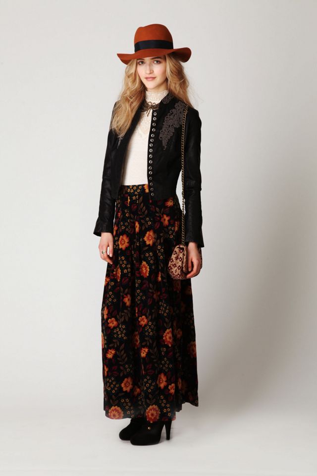 Embellished Vegan Leather Jacket #5