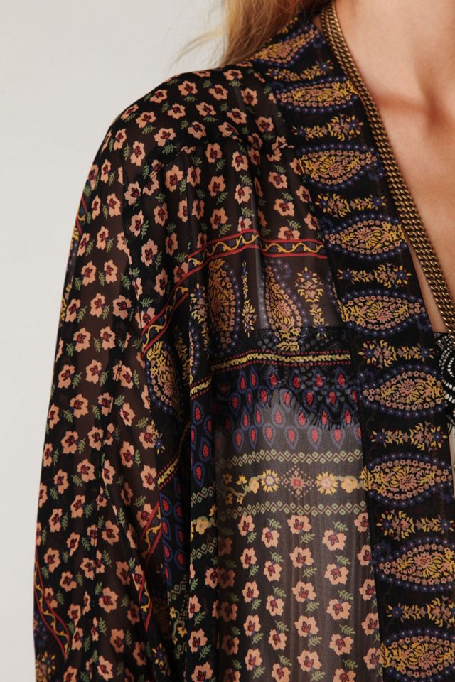 Paisley Printed Kimono #2