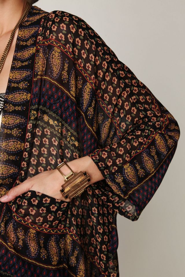 Paisley Printed Kimono #3