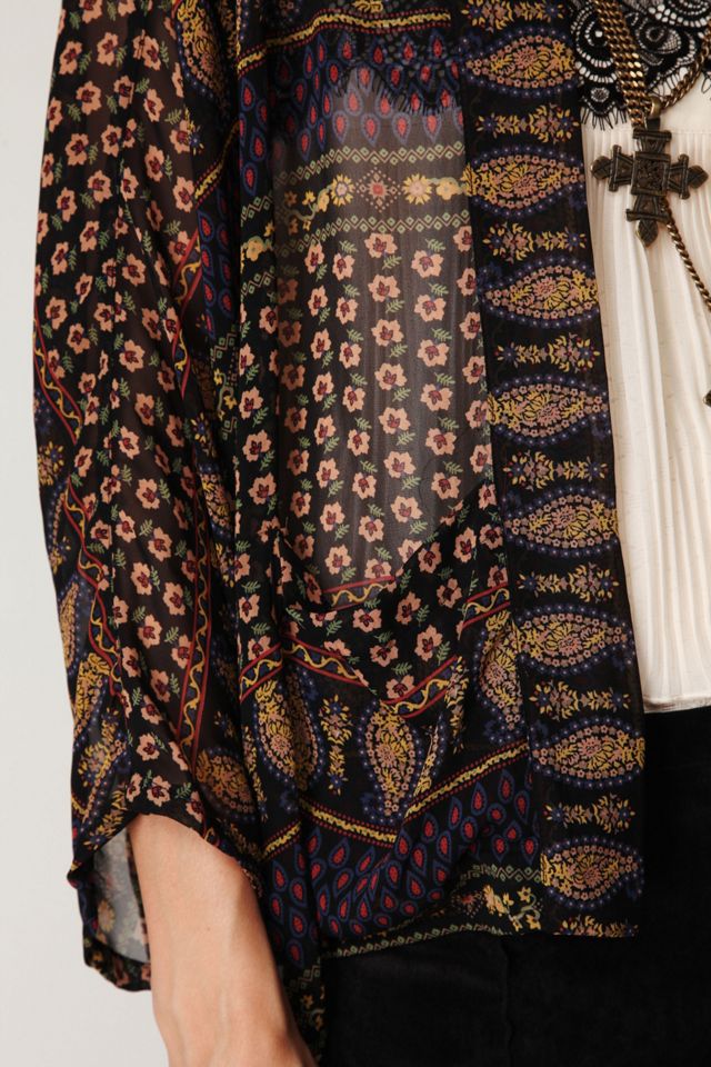 Paisley Printed Kimono #4
