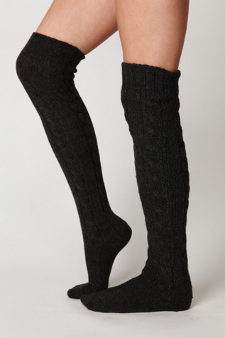 Classic Cable Tall Sock | Free People