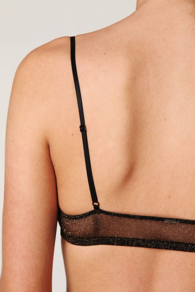 Glitter Mesh Bra #3