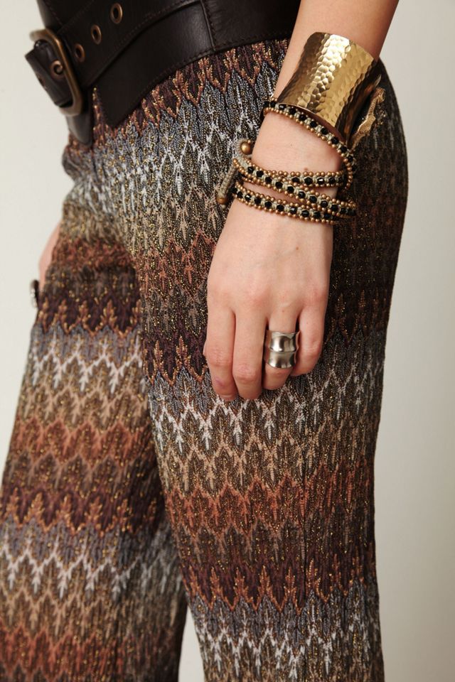 Zig Zag Lurex Pant #3
