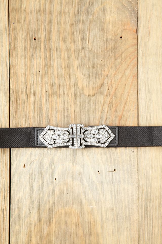 Rhinestone Crest Belt #2