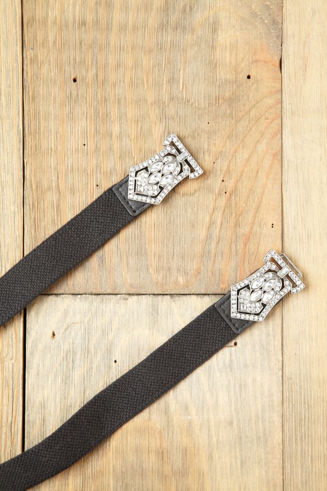 Rhinestone Crest Belt #3