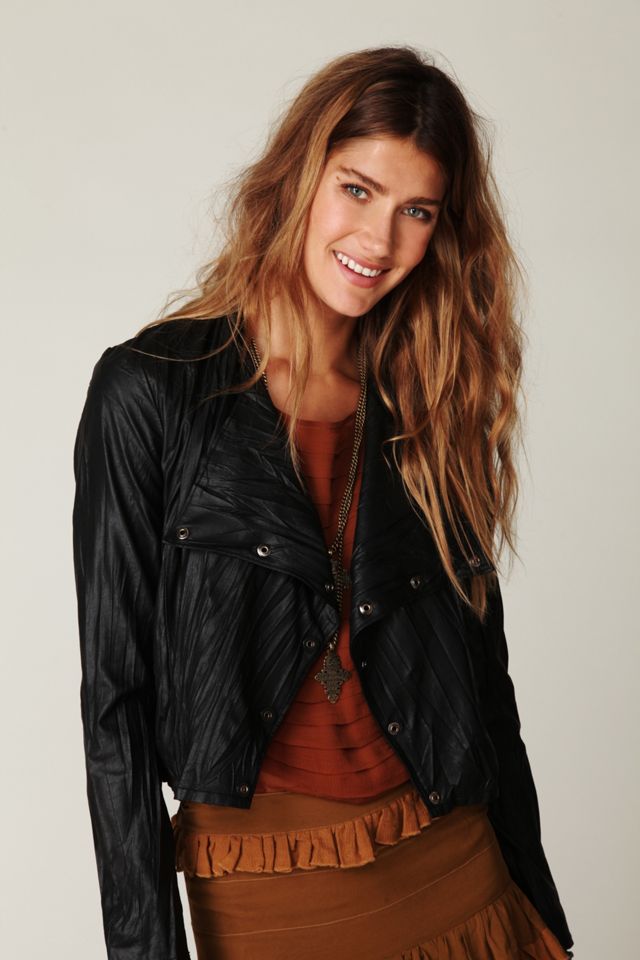 Vegan Leather Jacket #1