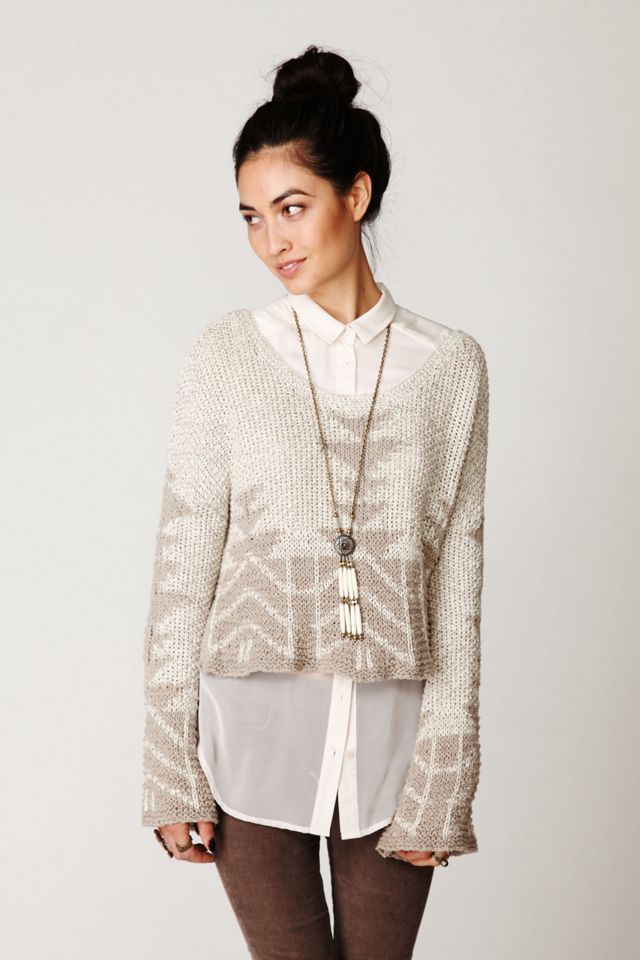 Cotton Fairisle Pullover #1