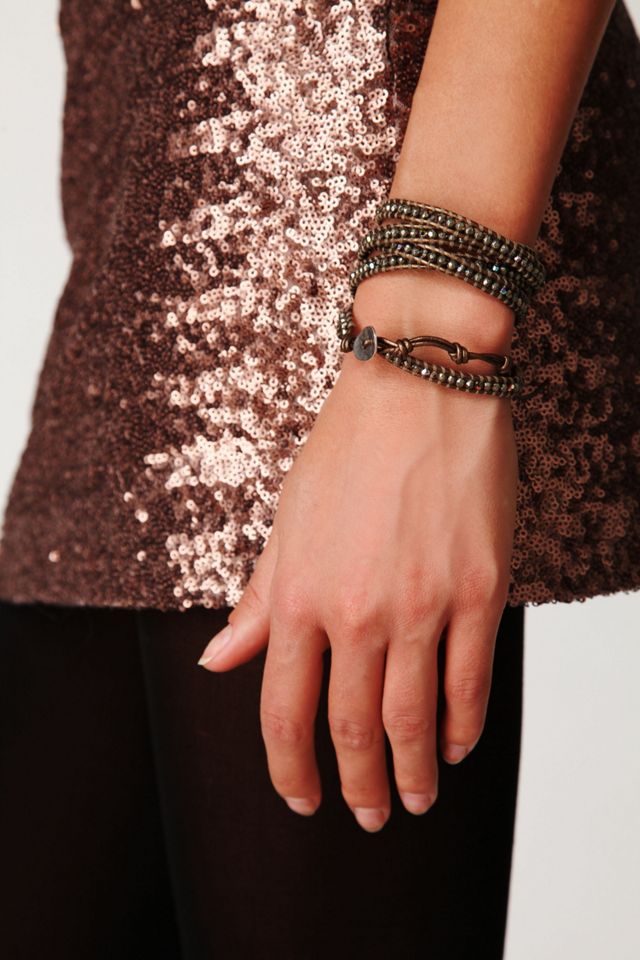 Pyrite Wrap Bracelet #3