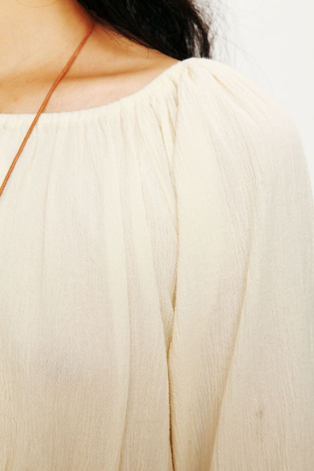 Super Crop Guaze Top #2