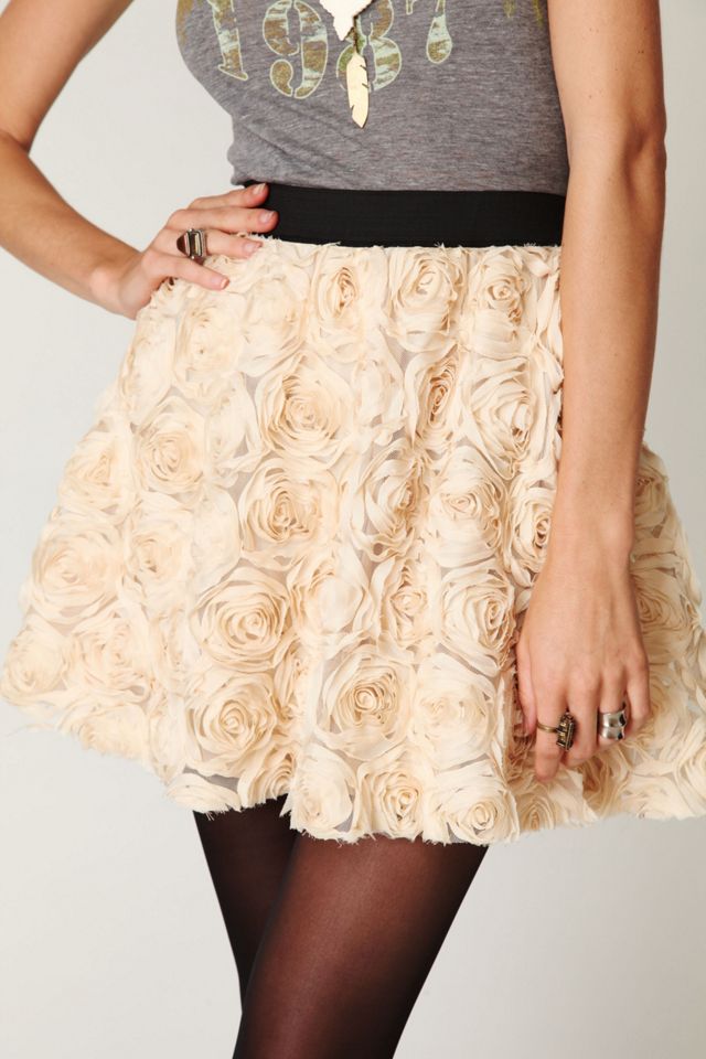 Rosey Holiday Skirt #1