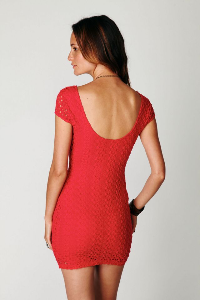 Cap Sleeve Gypsy Lace Dress #1