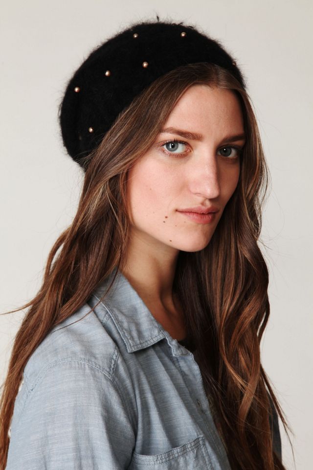 Pearl Beaded Beanie #3