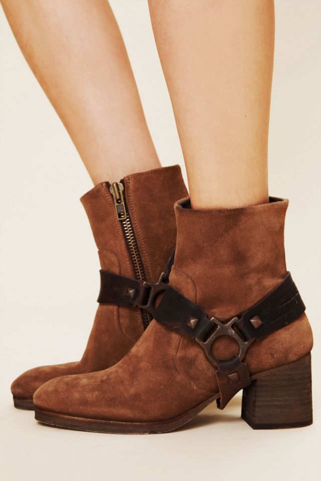 Hook Suede Ankle Boot #1