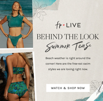 Newsletter content from freepeople