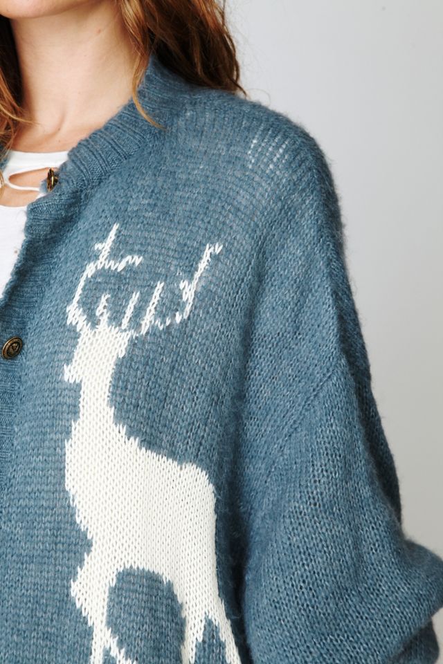 Reindeer Cardigan #2
