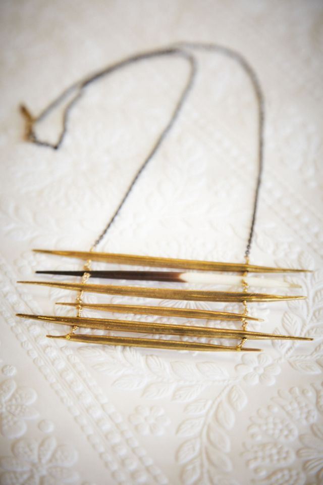 Ladder Quill Necklace #5
