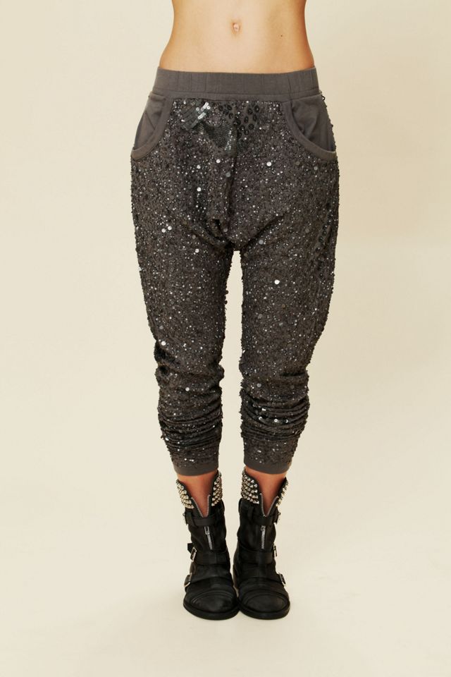 Mermaid Sequin Harem Pants #1