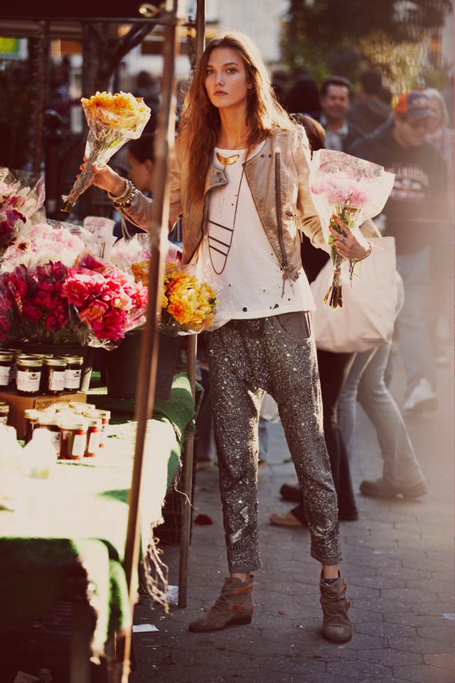 Mermaid Sequin Harem Pants #4