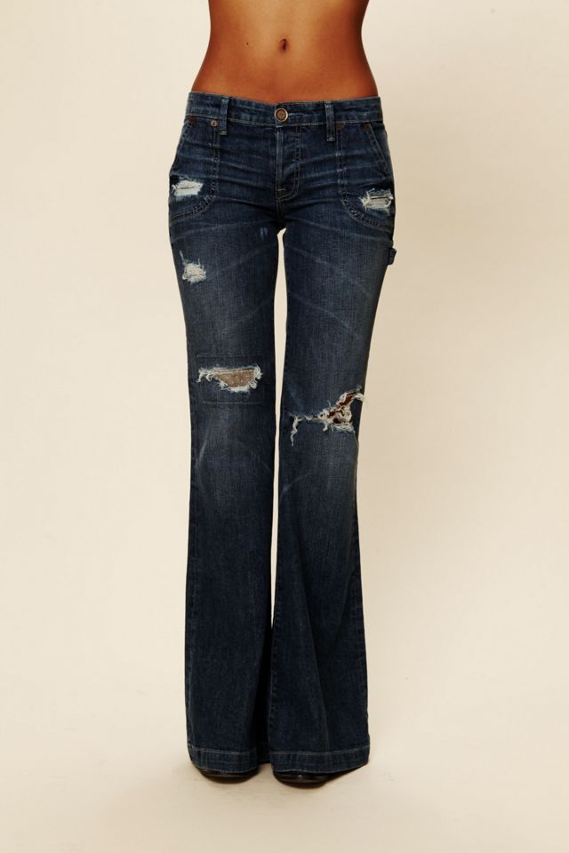 Deluxe Destroyed Flare | Free People