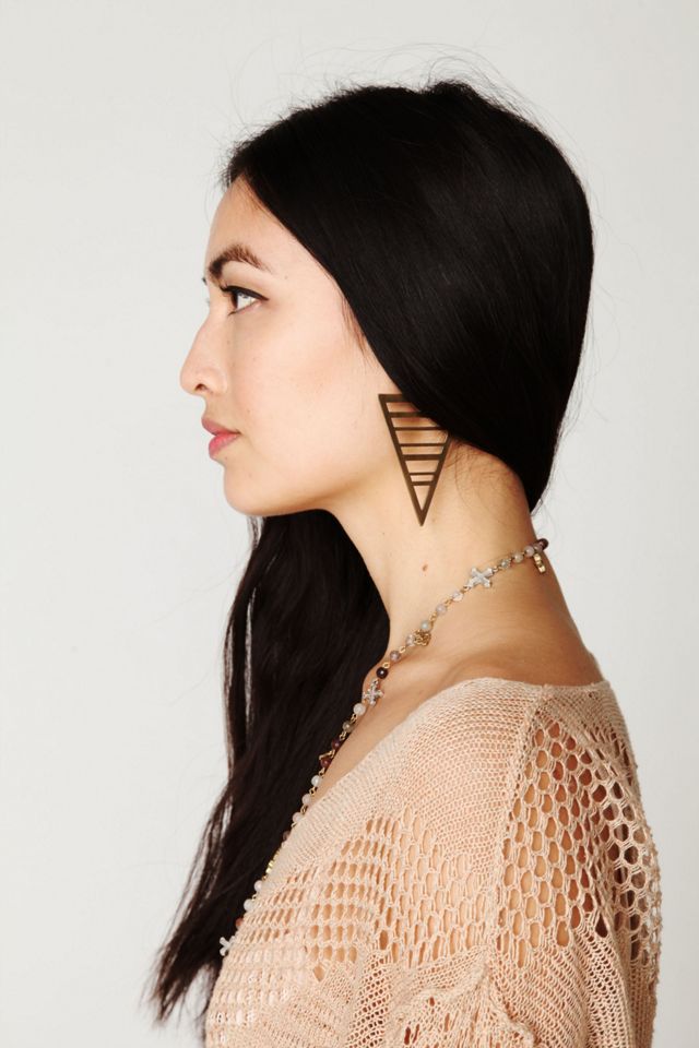 Spear Drop Earrings #1