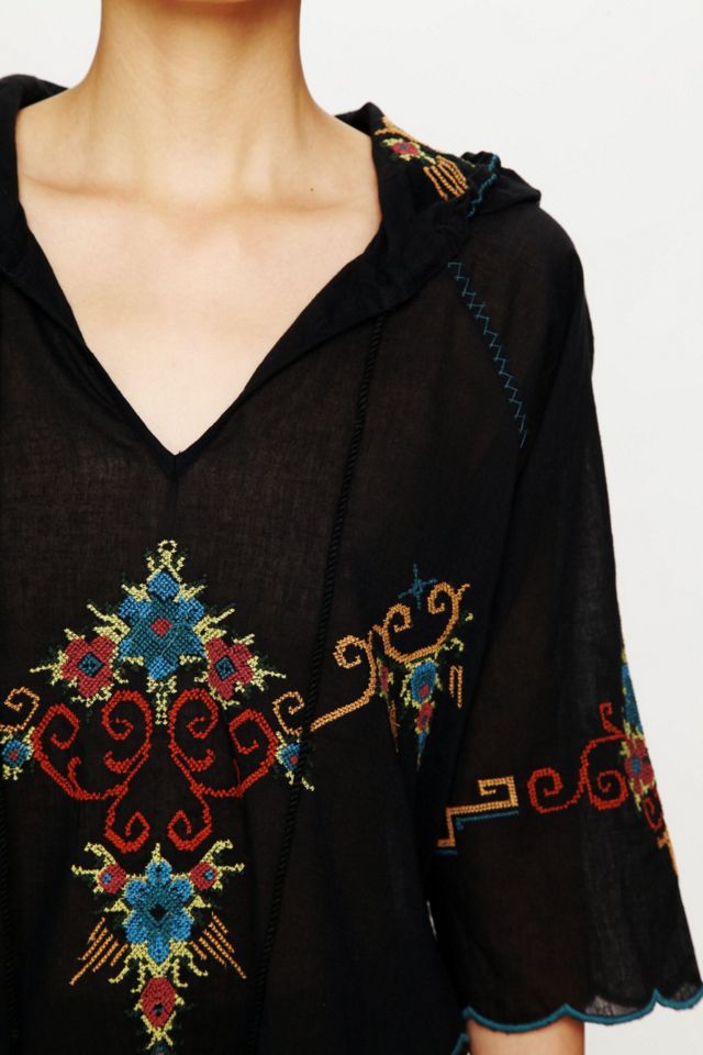 Crewelwork Hooded Top #2
