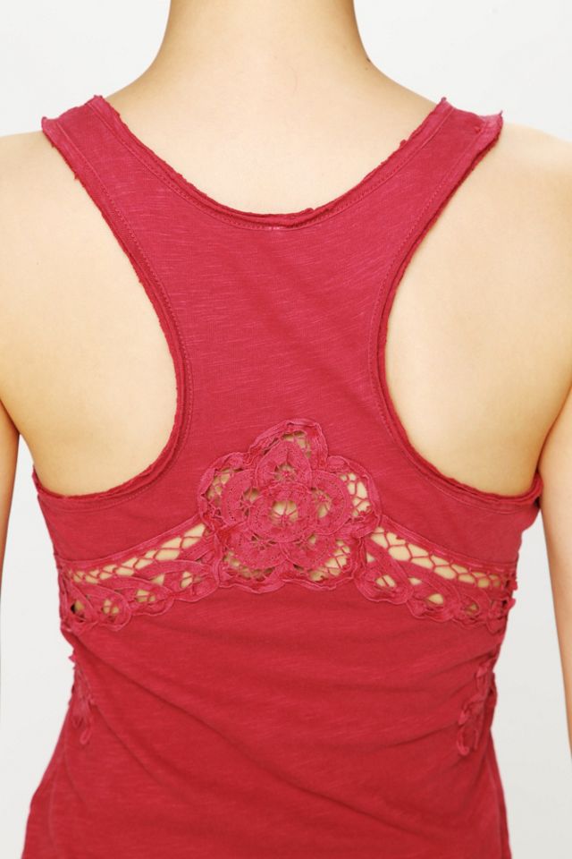 Lace Battenburg Inset Tank #3