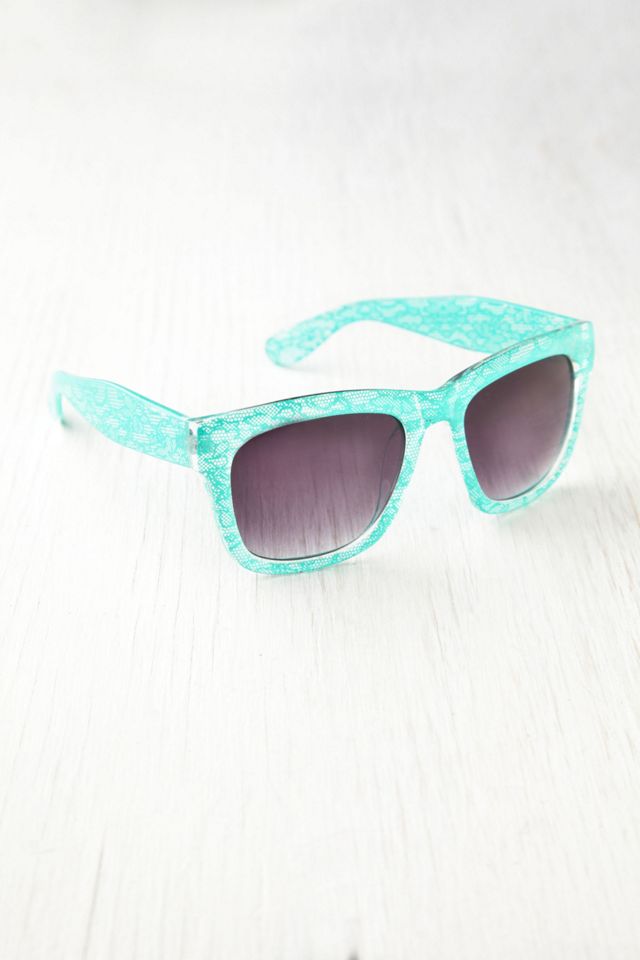 Lace Print Sunglasses #1