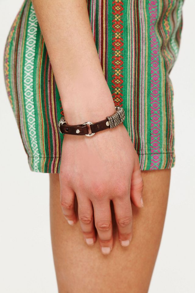 Coiled Leather Bracelet #3