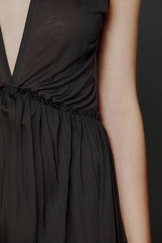 Plunging V Maxi Dress #2