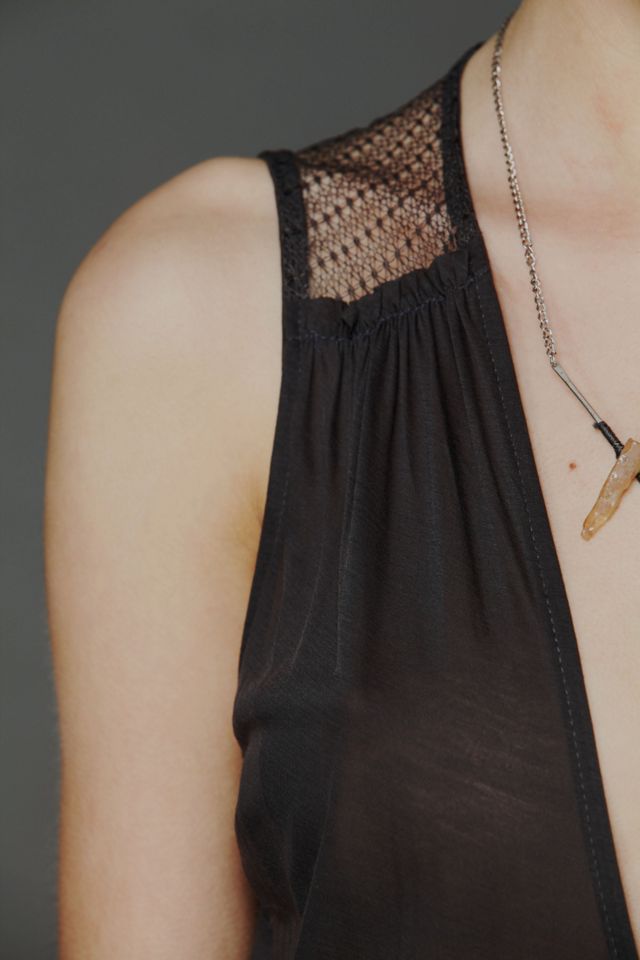 Plunging V Maxi Dress #3