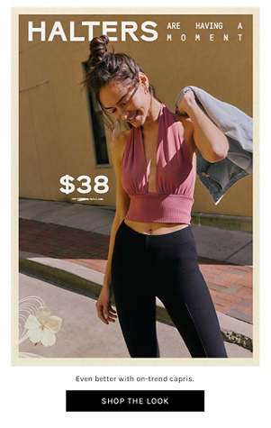 Newsletter content from freepeople