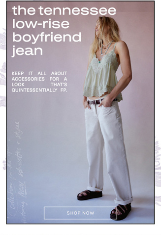 Newsletter content from freepeople