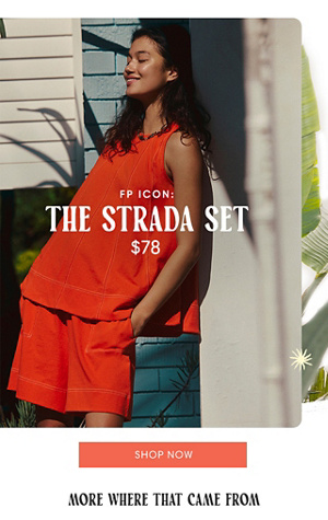 Newsletter content from freepeople