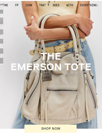 Newsletter content from freepeople