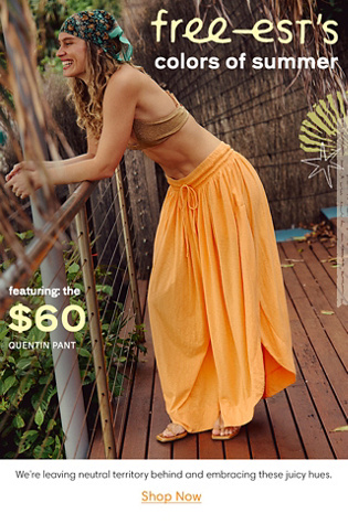 Newsletter content from freepeople