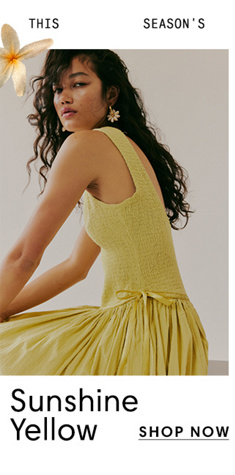 Newsletter content from freepeople