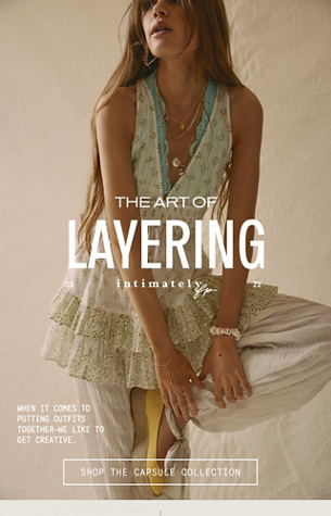 Newsletter content from freepeople
