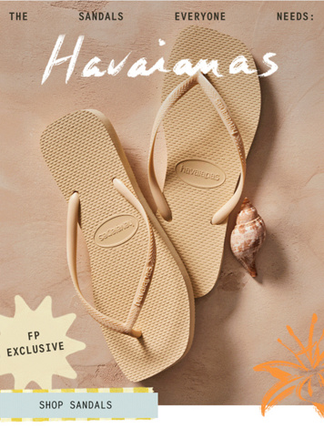 Newsletter content from freepeople